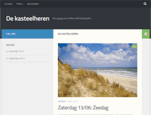 Tablet Screenshot of dekasteelheren.be